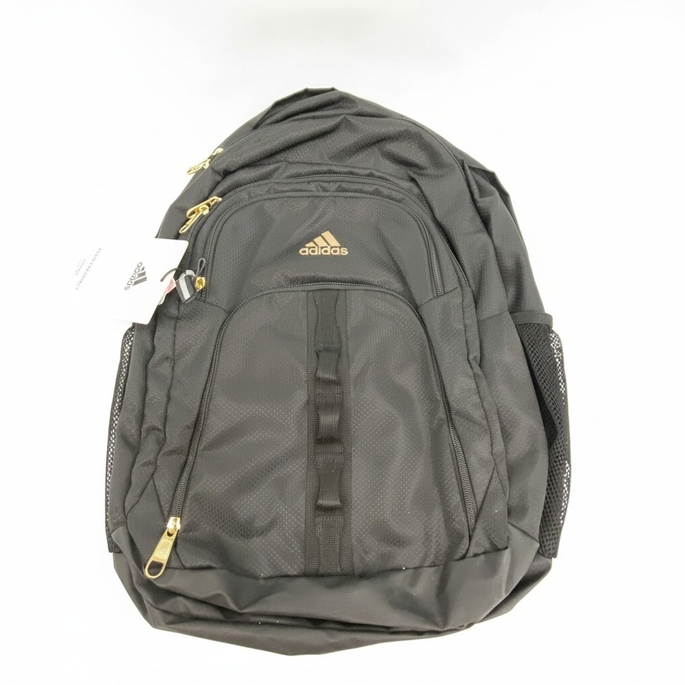 adidas Black NWT Prime 6 Backpack | OS, Adjustable Straps, Laptop Sleeve